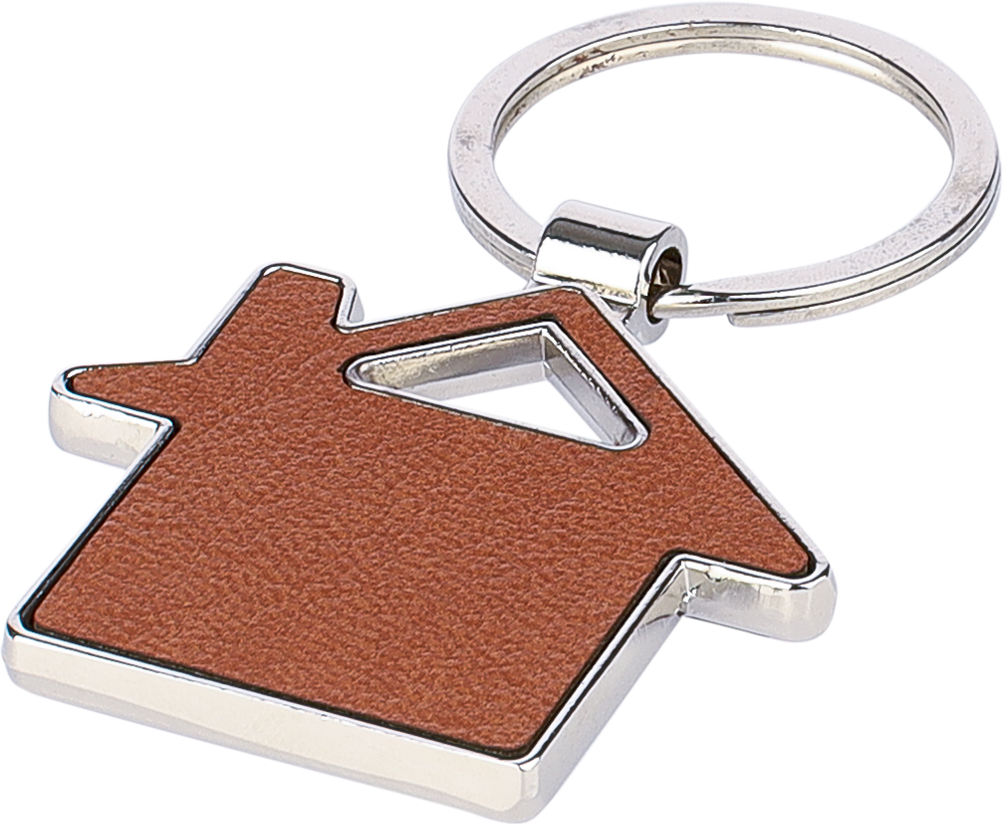 Picture of Recycled leather house keyring