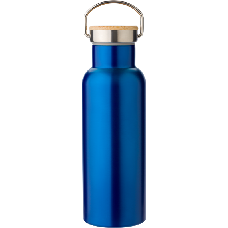 Stainless steel double walled bottle (500ml) 668130_005 (Blue)