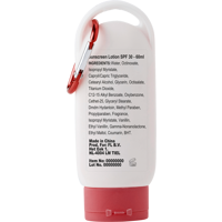 Sunscreen lotion 7575_008 (Red)