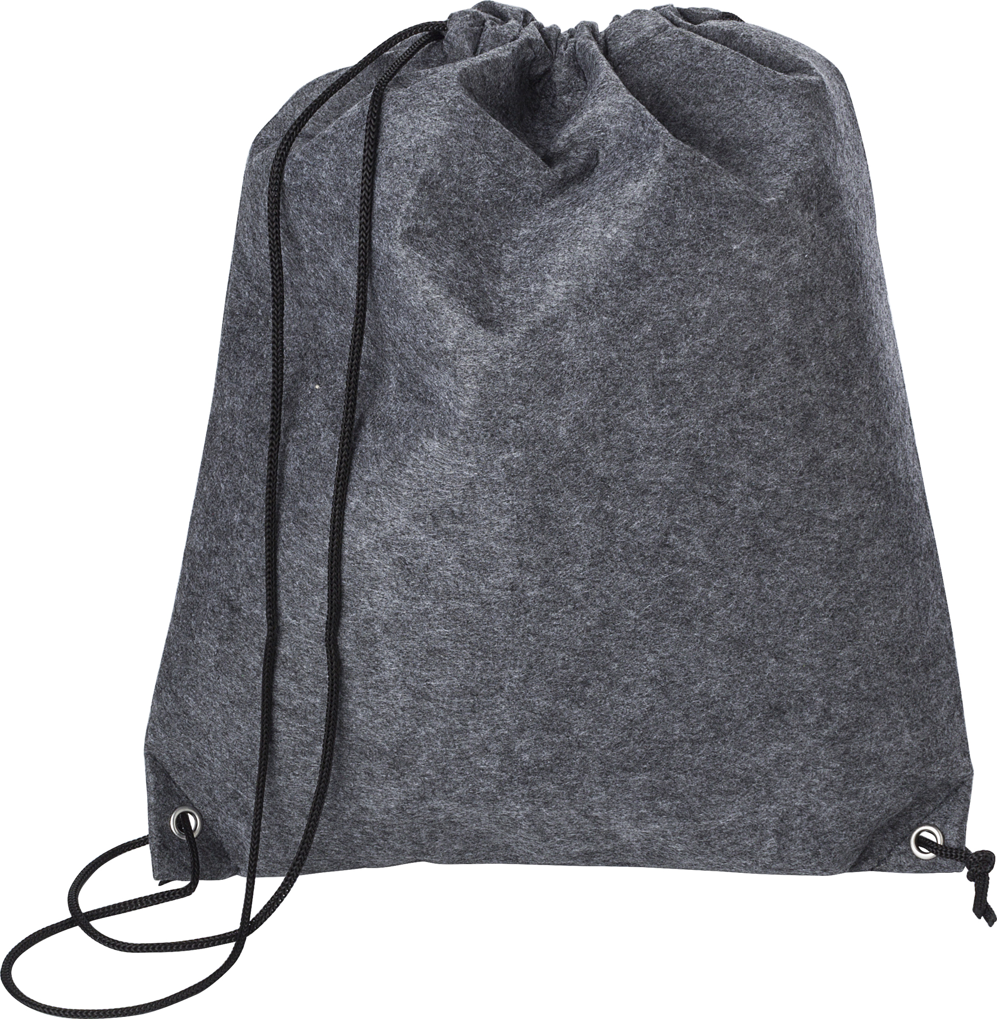 Picture of RPET felt drawstring bag
