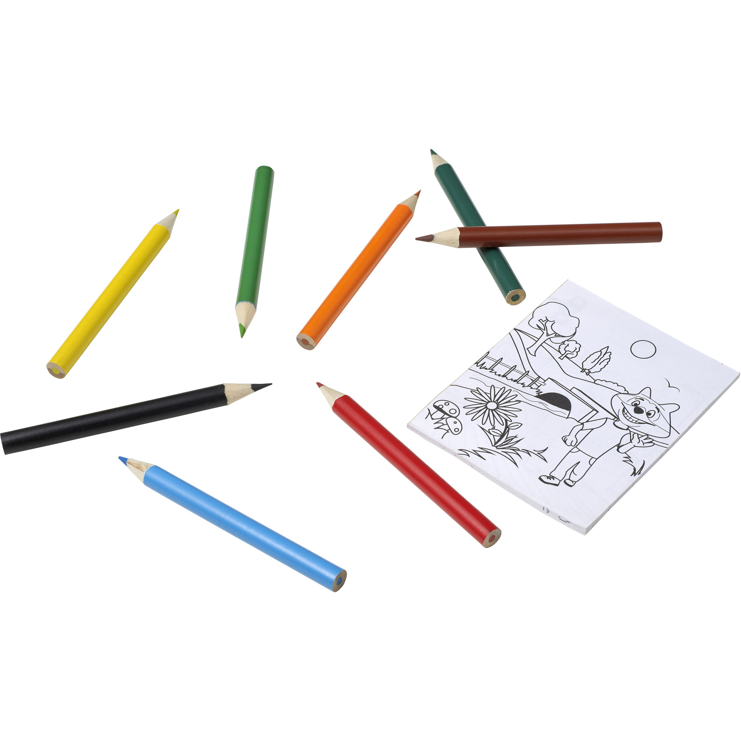 Picture of Pencils and colouring sheets
