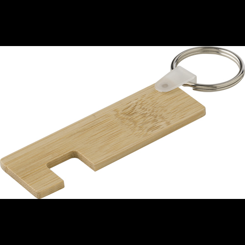 Bamboo key and phone holder