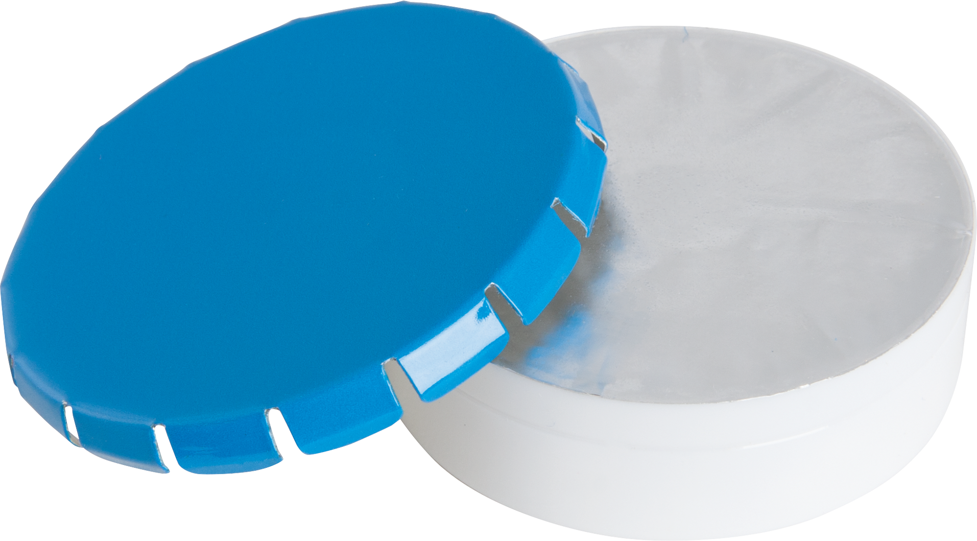 Picture of Round click plastic pot with sugar free mints