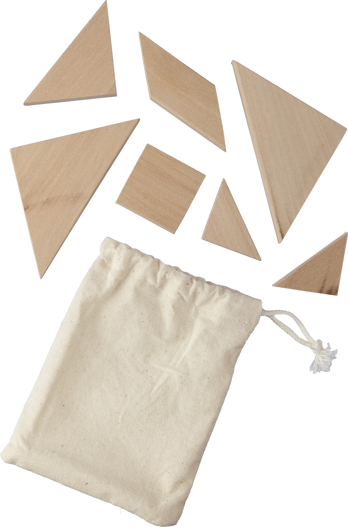 Picture of Wooden tangram puzzle