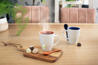 Coffee mug with spoon (300ml) 2855_lif