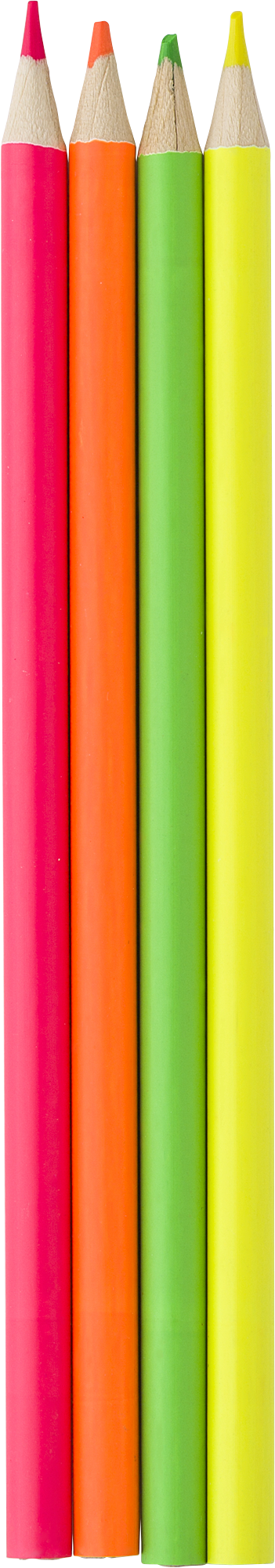 Picture of Coloured highlighter pencil set (4pc)
