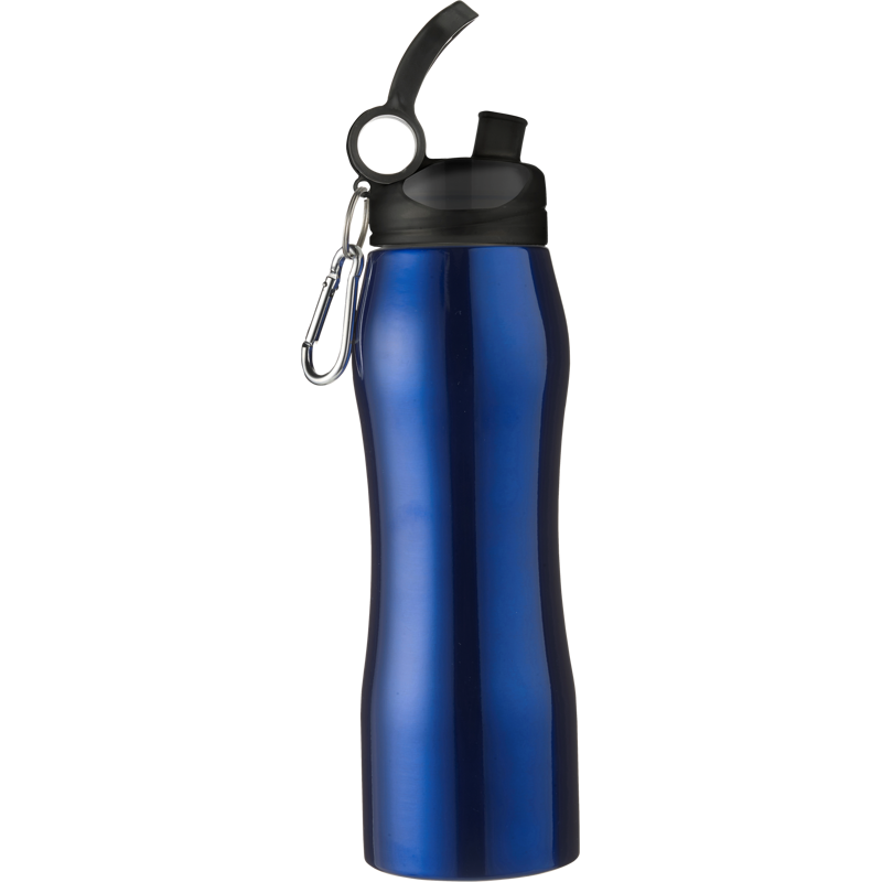 Stainless steel single walled bottle (750ml) 6536_023 (Cobalt blue)