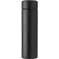 Stainless steel thermos bottle with LED display (450ml) 427380_001 (Black)