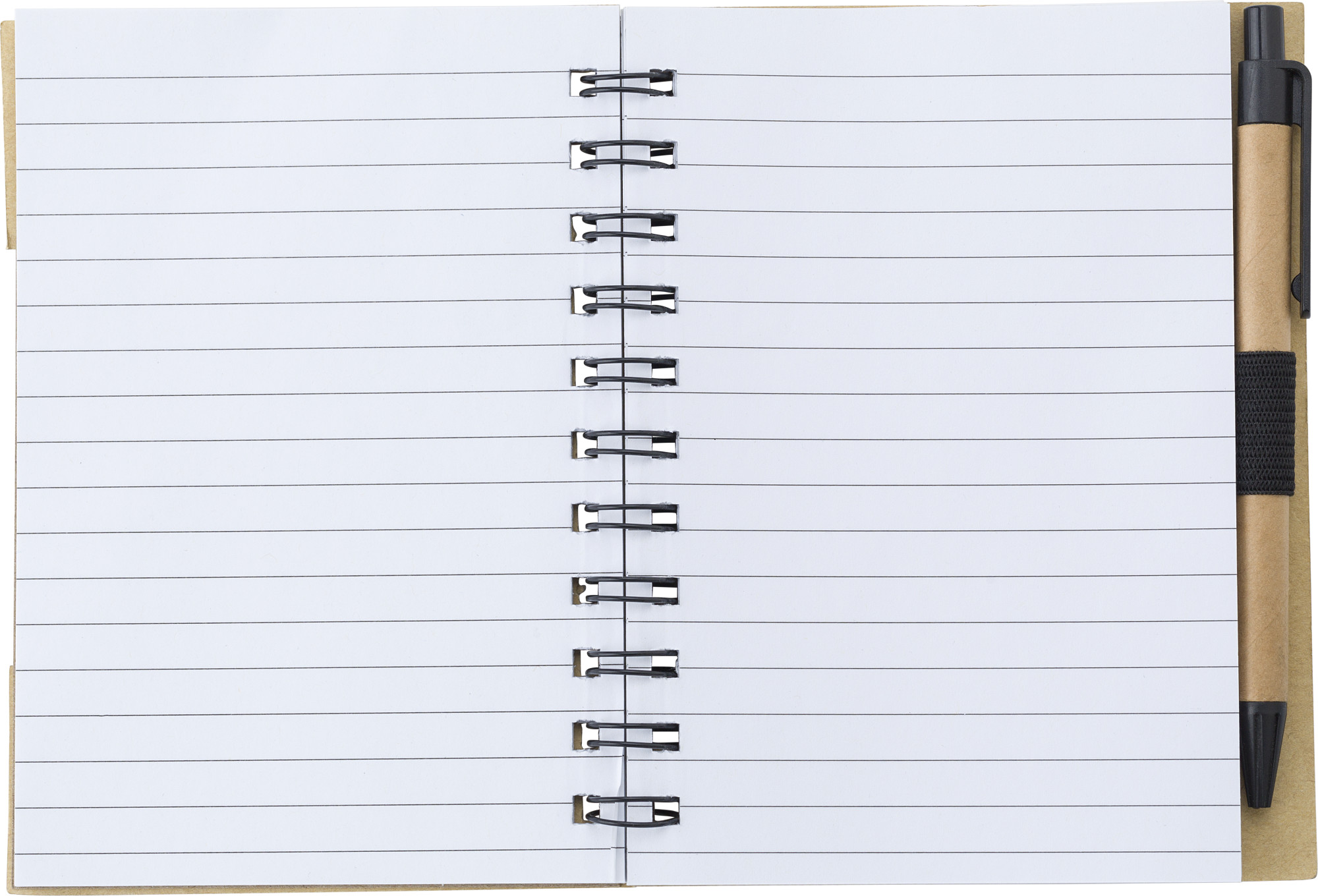 Picture of Wire bound notebook with ballpen