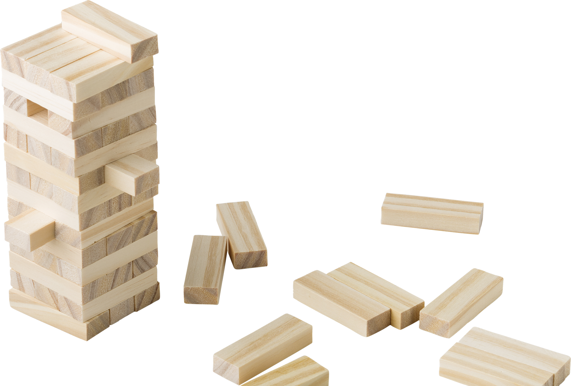 Picture of Wooden block tower game