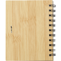 Wire bound notebook with ballpen 483412_011 (Brown)