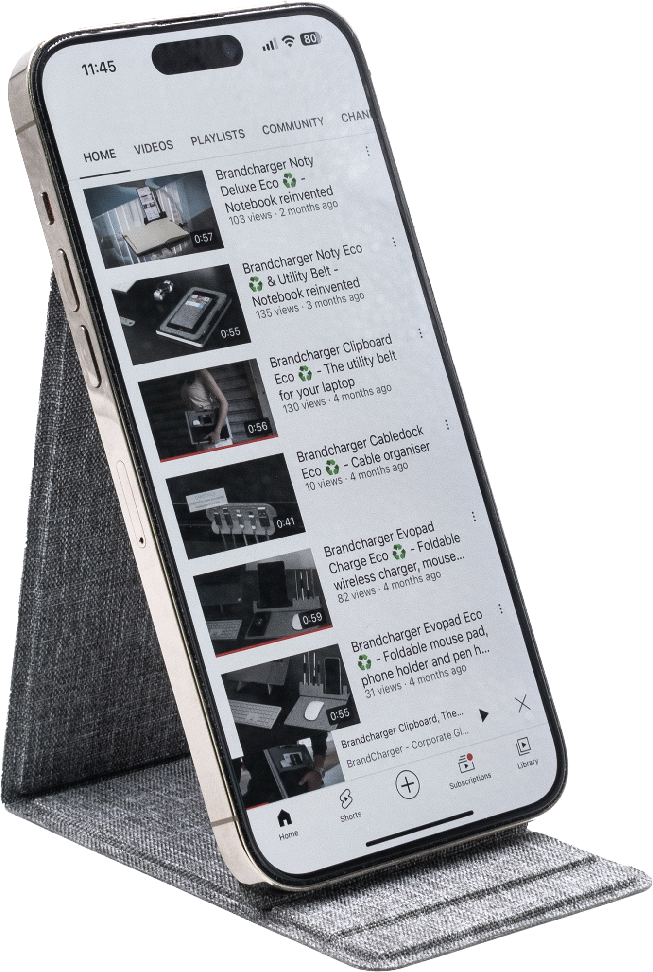 Picture of BrandCharger RPET phone stand