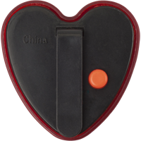 Heart shaped safety light 8105_008 (Red)