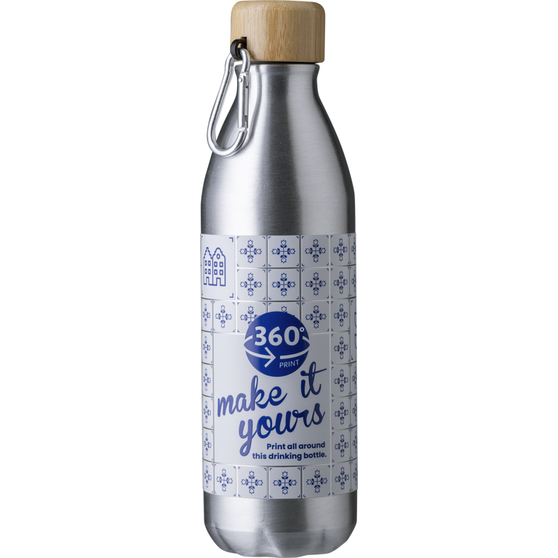Aluminium single walled bottle (500ml) 864787_032 (Silver)