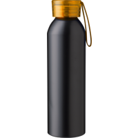 Recycled aluminium single walled bottle (650ml) 1014890_007 (Orange)