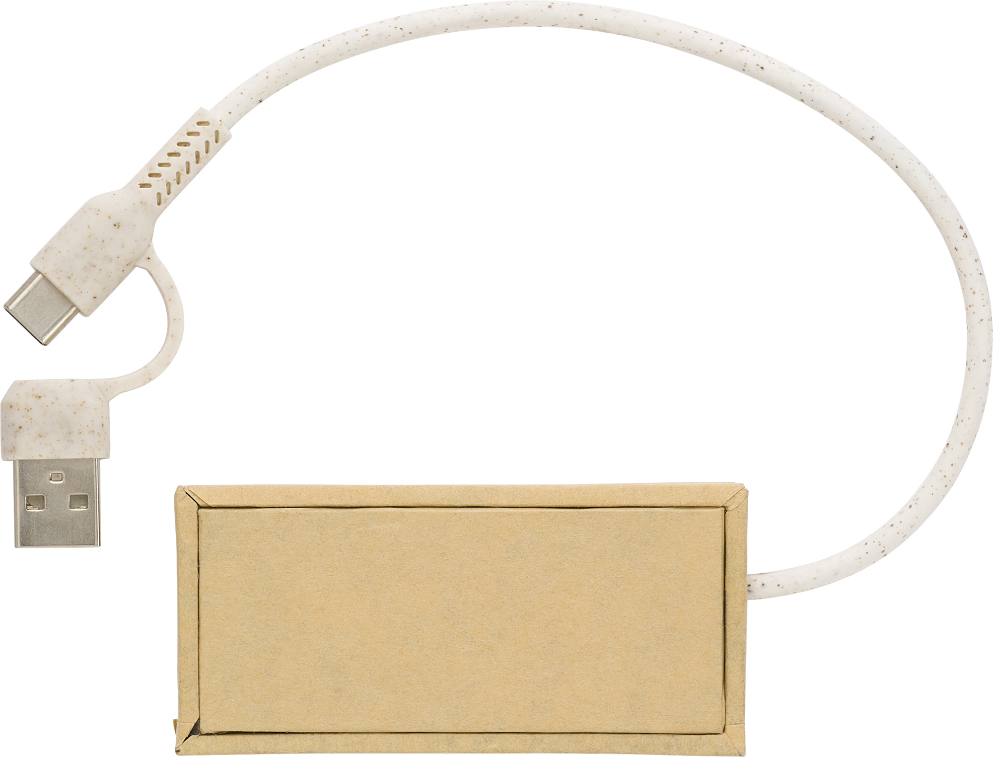 Picture of Aluminium and recycled paper USB hub