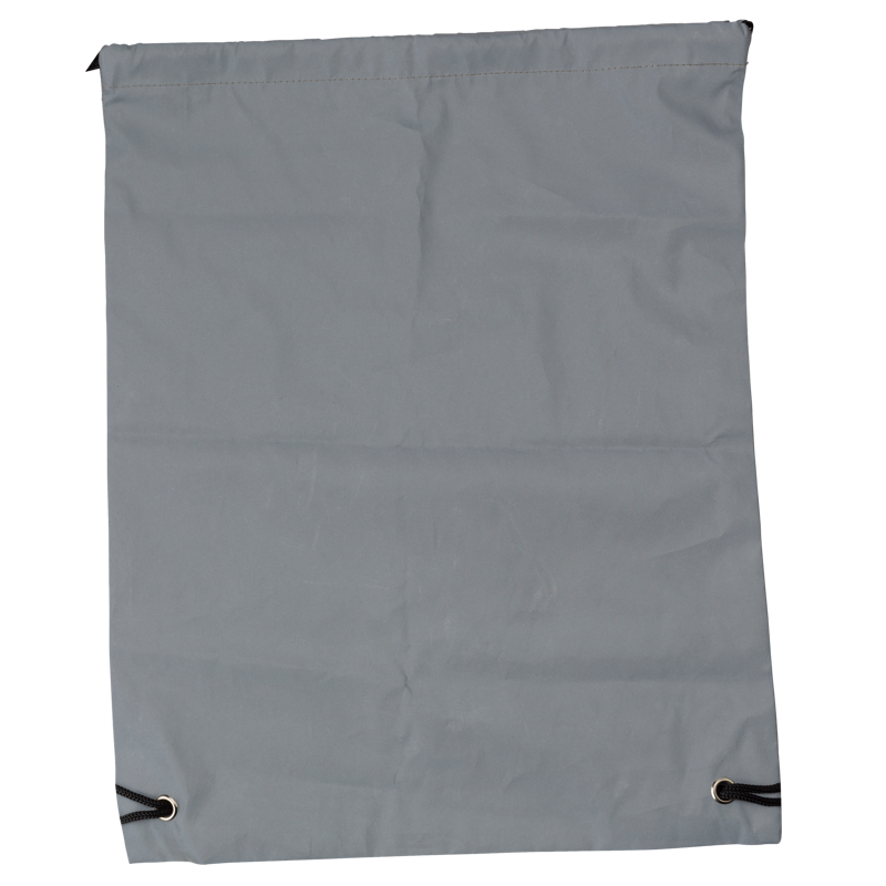 Synthetic fibre (190D) reflective drawstring backpack 432545_003 (Grey)