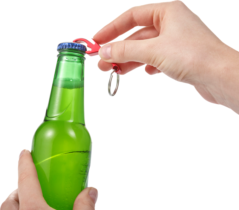 Bottle and can opener 8838_008 (Red)