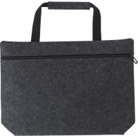 RPET felt document bag 970960_491 (Dark Grey)