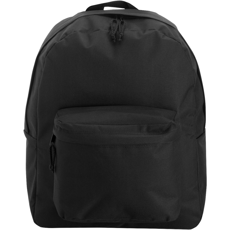 Polyester backpack 4585_001 (Black)