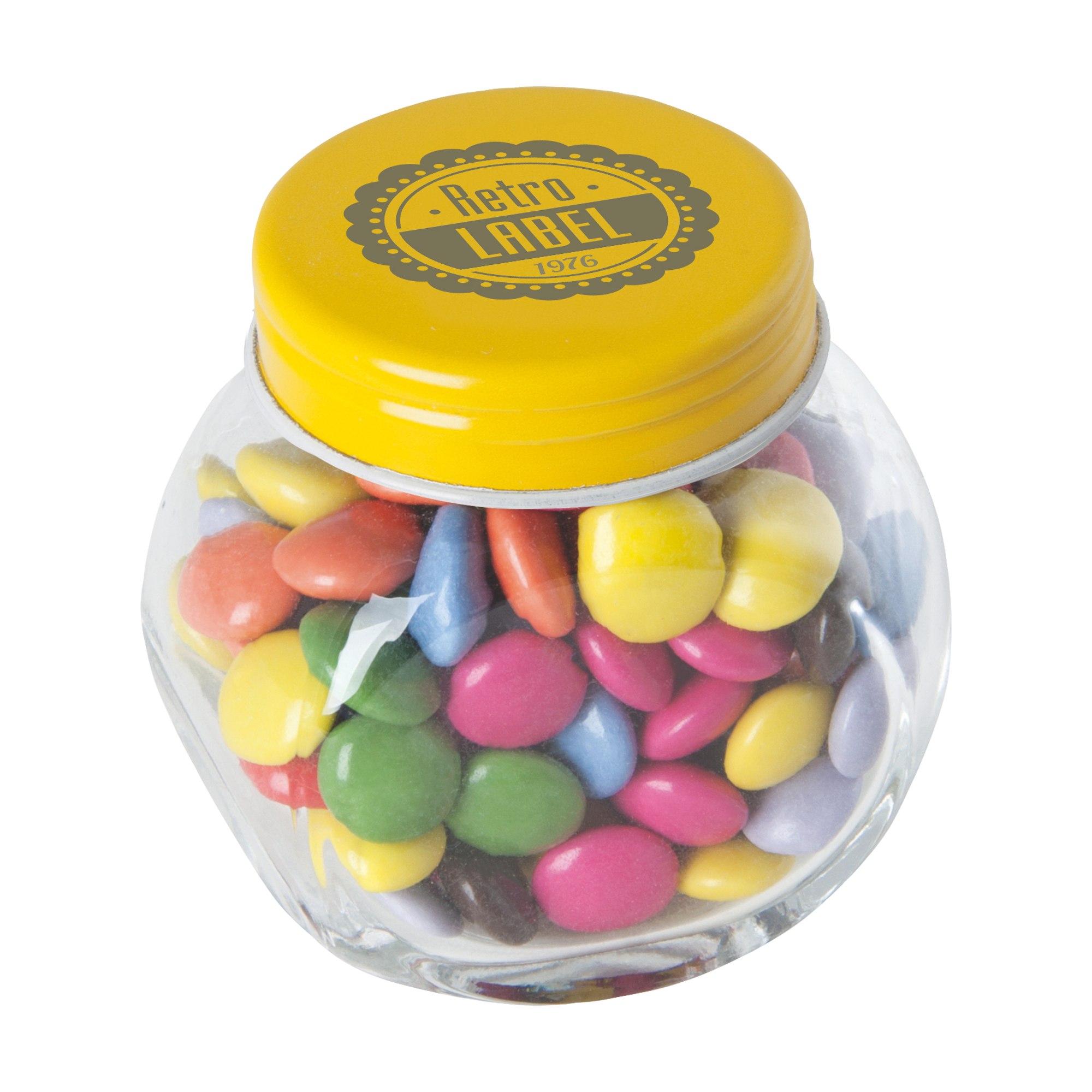 Picture of Small glass jar with choco's