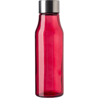 Glass and stainless steel bottle (500ml) 736931_008 (Red)