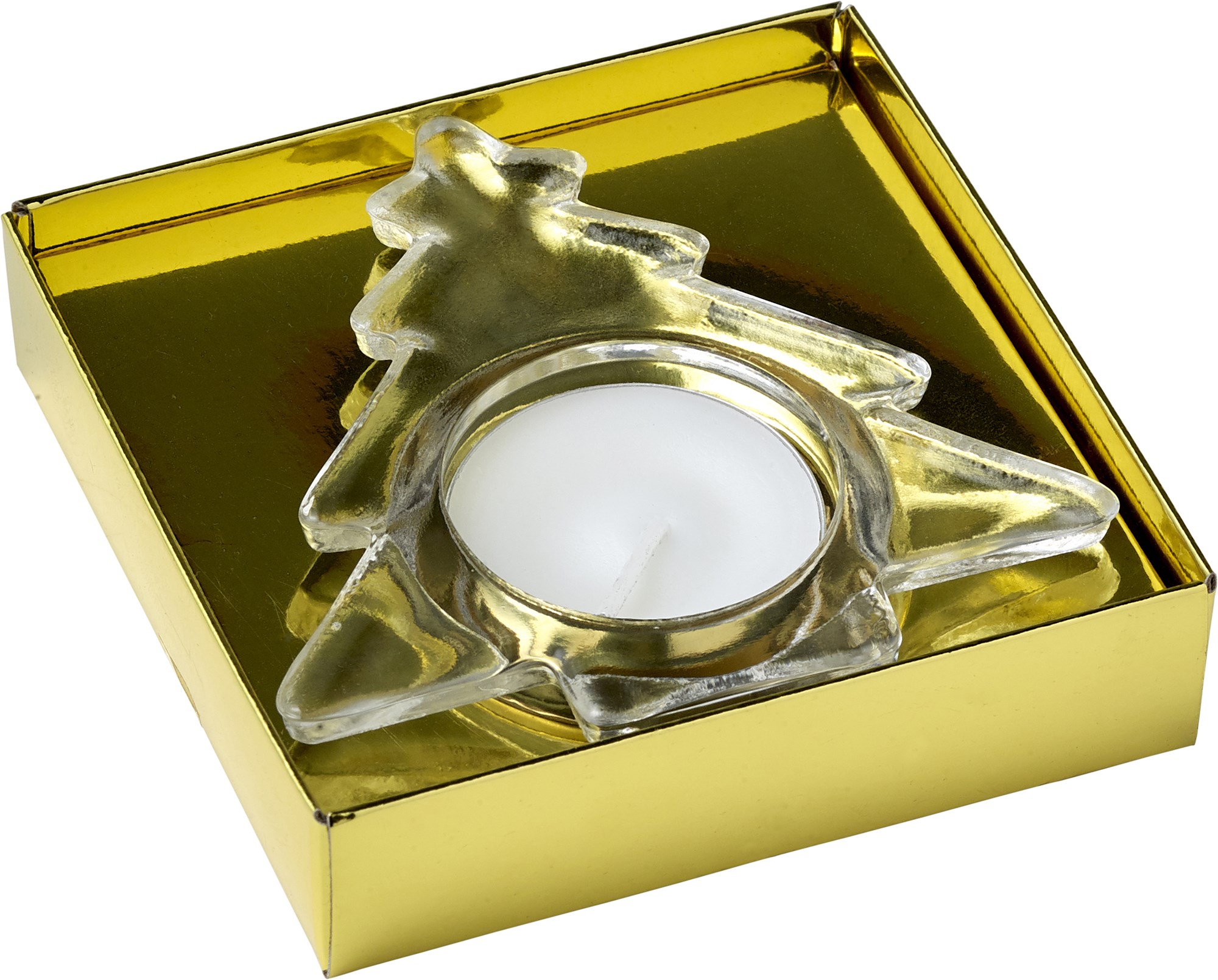 Picture of Christmas tree candle holder