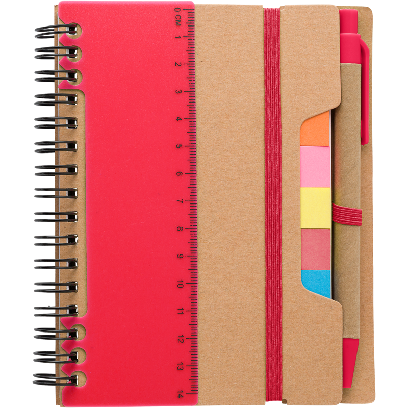Recycled notebook 9182_008 (Red)