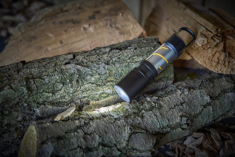 Aluminium COB flashlight 1267908_001 (Black)