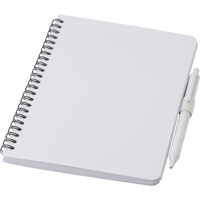Antibacterial notebook (approx. A5) 483099_002 (White)