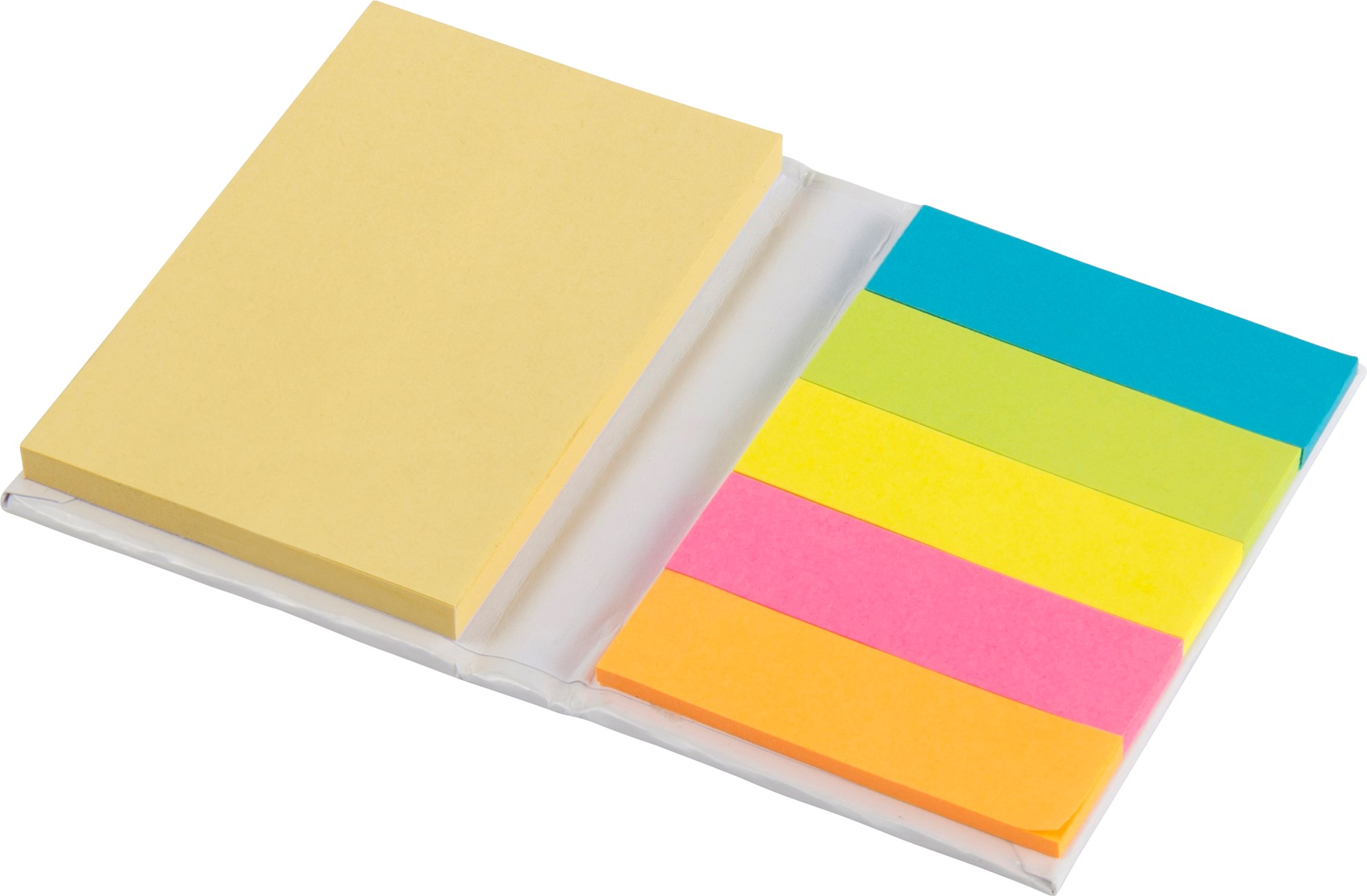 Picture of Notebook with sticky notes