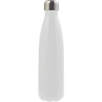 Stainless steel single walled bottle (650ml) 8528_002 (White)