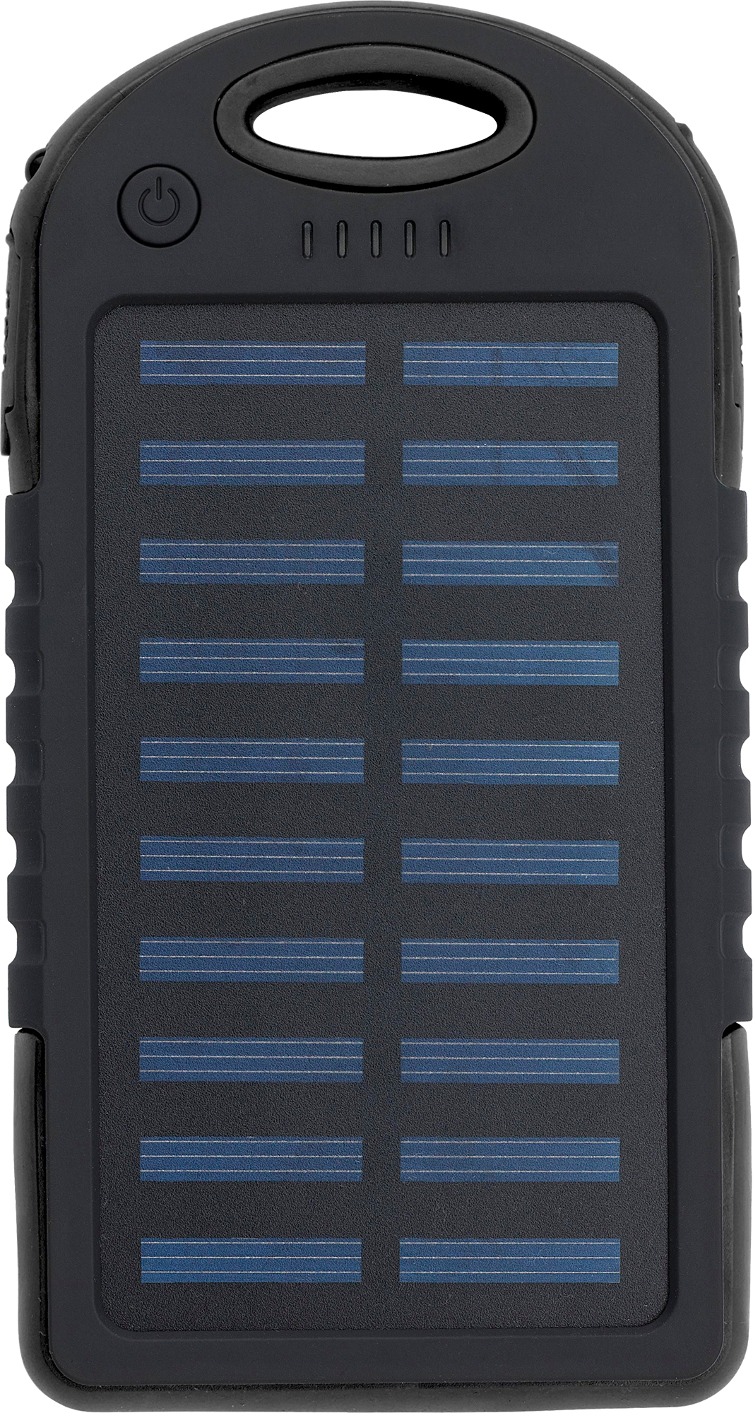 Picture of Rubberized solar power bank (4000 mAh)