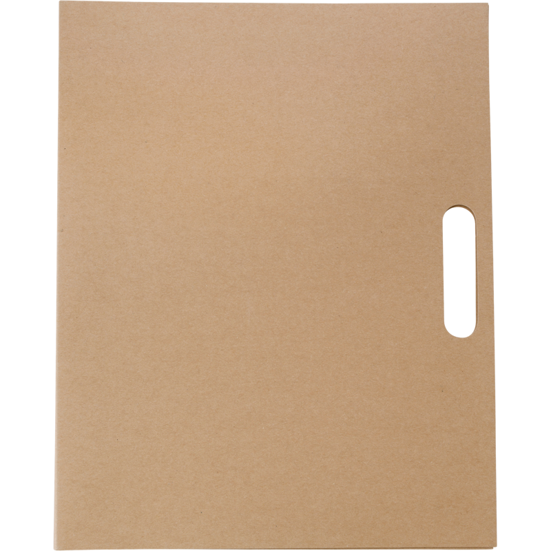 Folder with card cover 6417_011 (Brown)