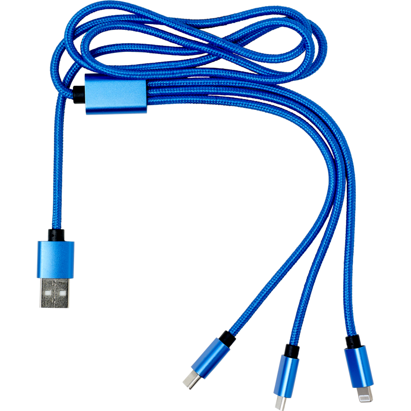 USB charging cable 8597_023 (Cobalt blue)