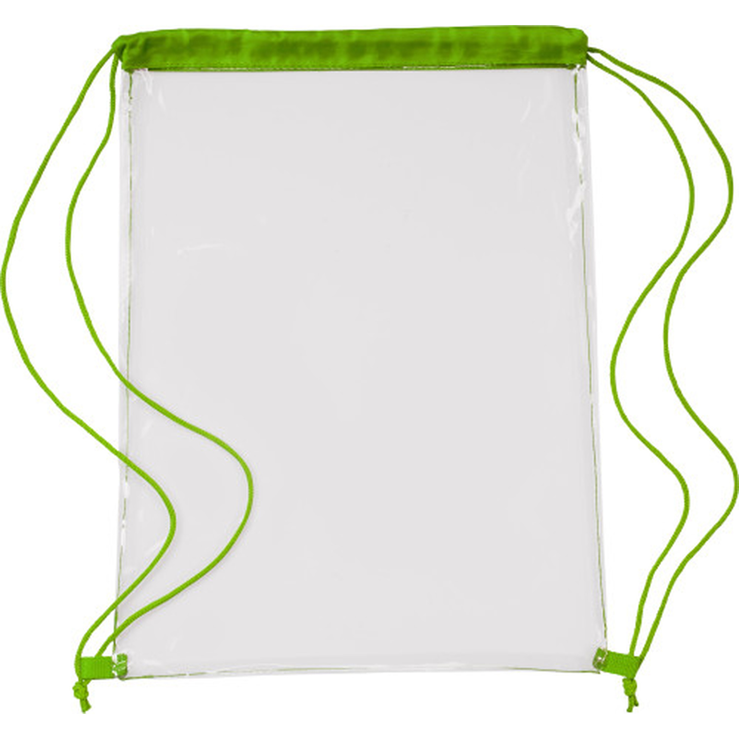 Picture of Transparent drawstring bag