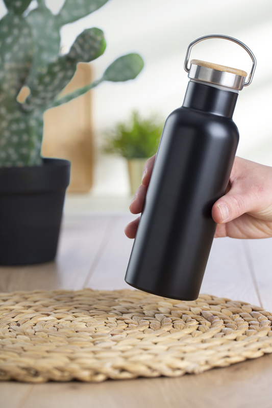 Stainless steel double walled bottle (500ml) 668130_lif