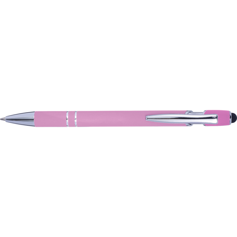 Ballpen with rubber finish 8462_017 (Pink)