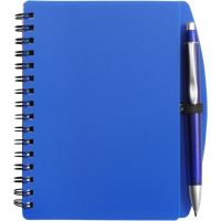 Notebook with ballpen (approx. A6) 5139_005 (Blue)