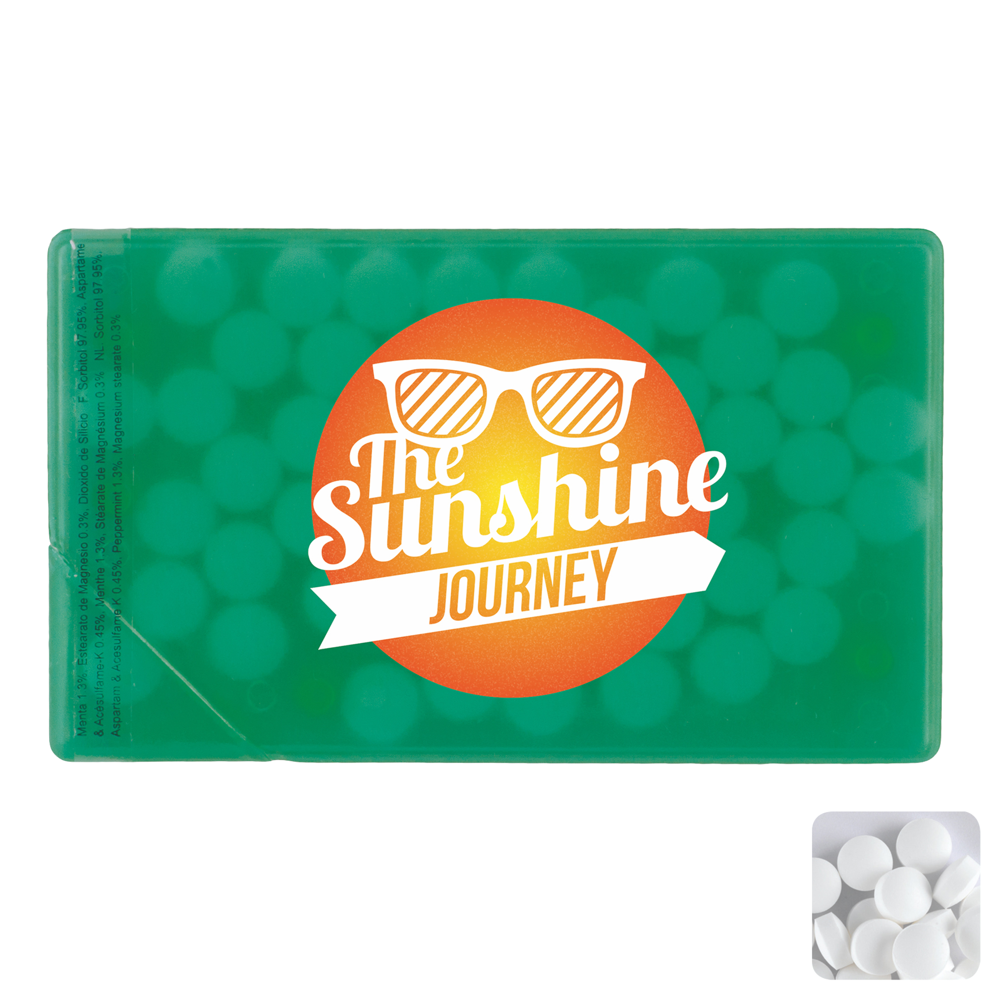 Picture of Mint card with sugar free mints