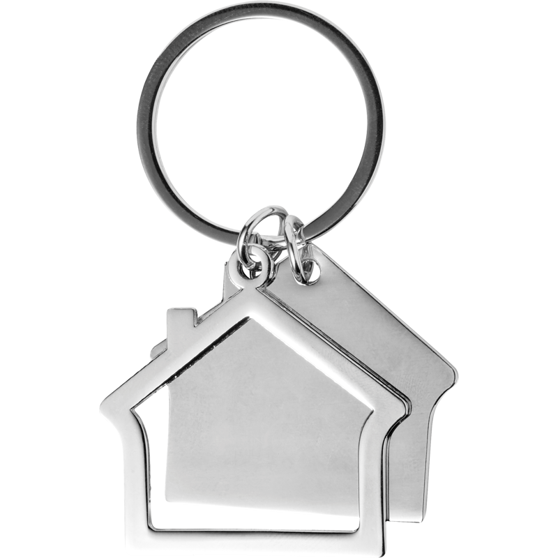 House keychain 8742_032 (Silver)