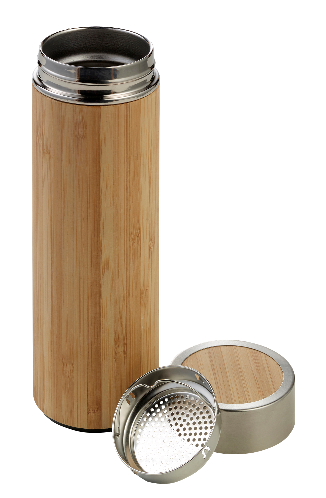 Picture of Bamboo bottle with tea infuser (420ml)