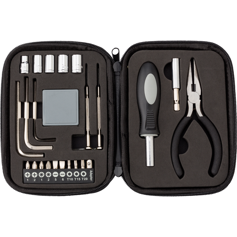 Leather case tool kit 433300_001 (Black)