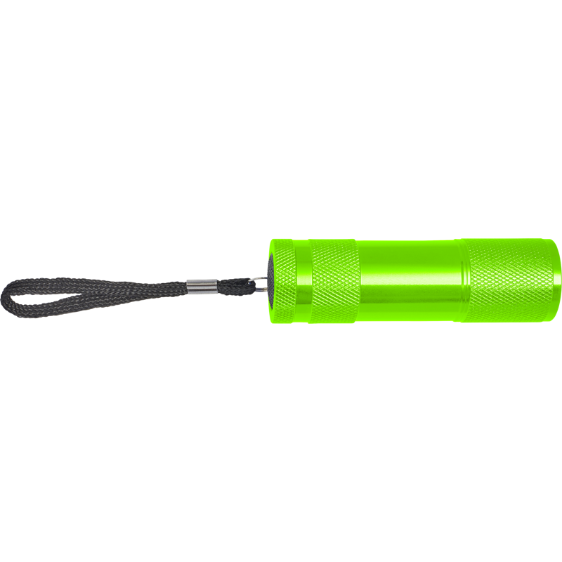 Aluminium metallic LED torch 8568_004 (Green)