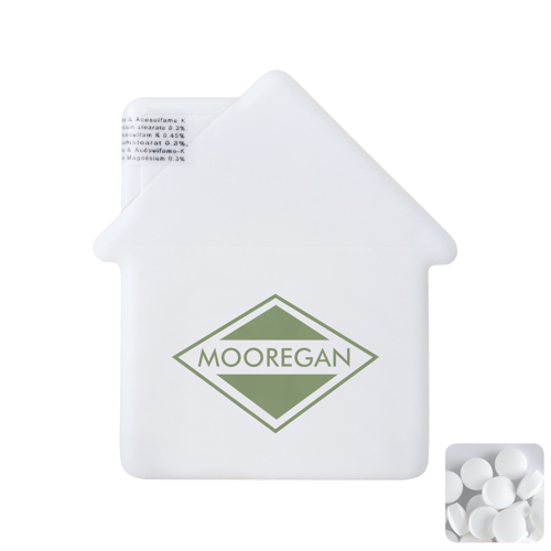 House mint card with sugar free mints