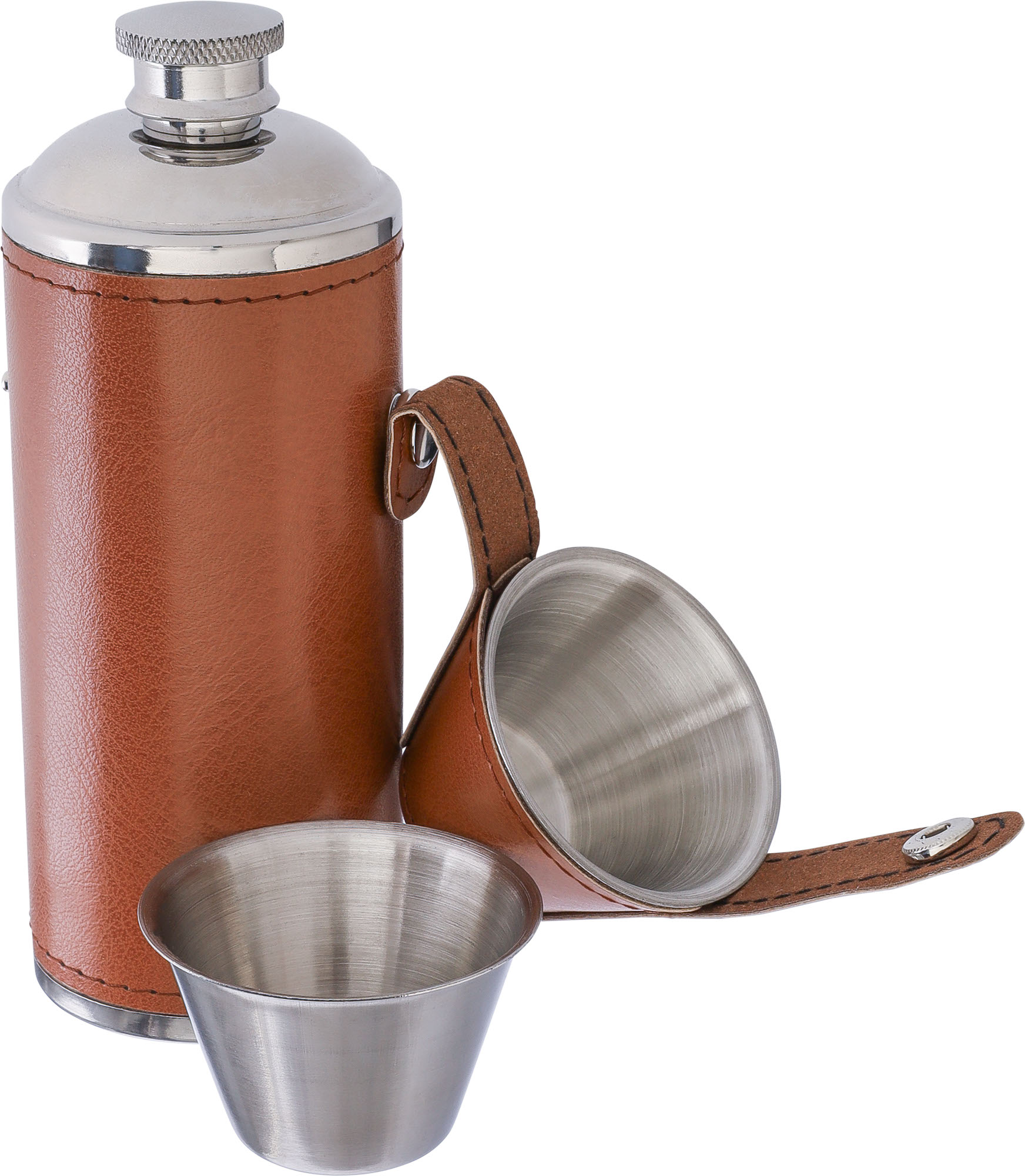 Picture of Recycled stainless steel flask (230ml)