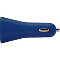 Car charger with 2 USB ports 7778_005 (Blue)