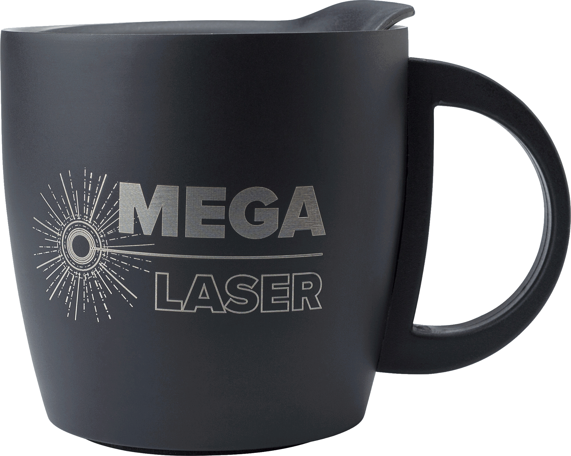 Picture of Double walled steel travel mug (350ml)