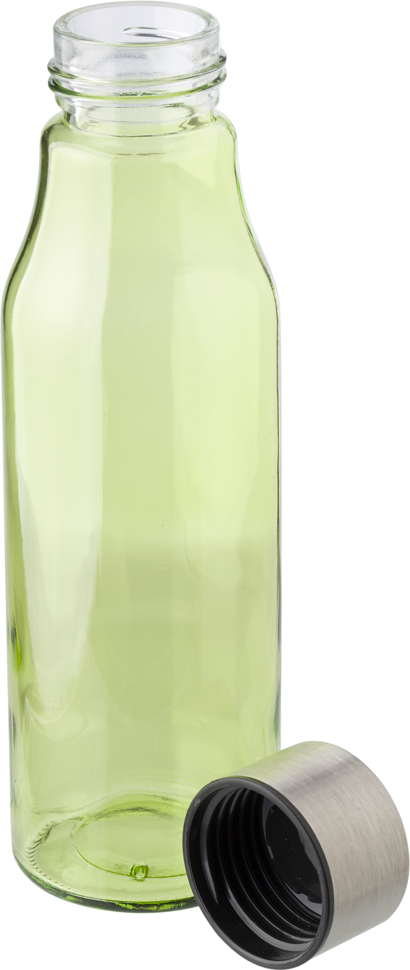 Picture of Glass and stainless steel bottle (500ml)