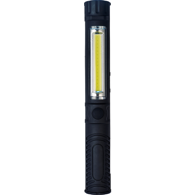 Work light/torch with COB lights 7813_001 (Black)